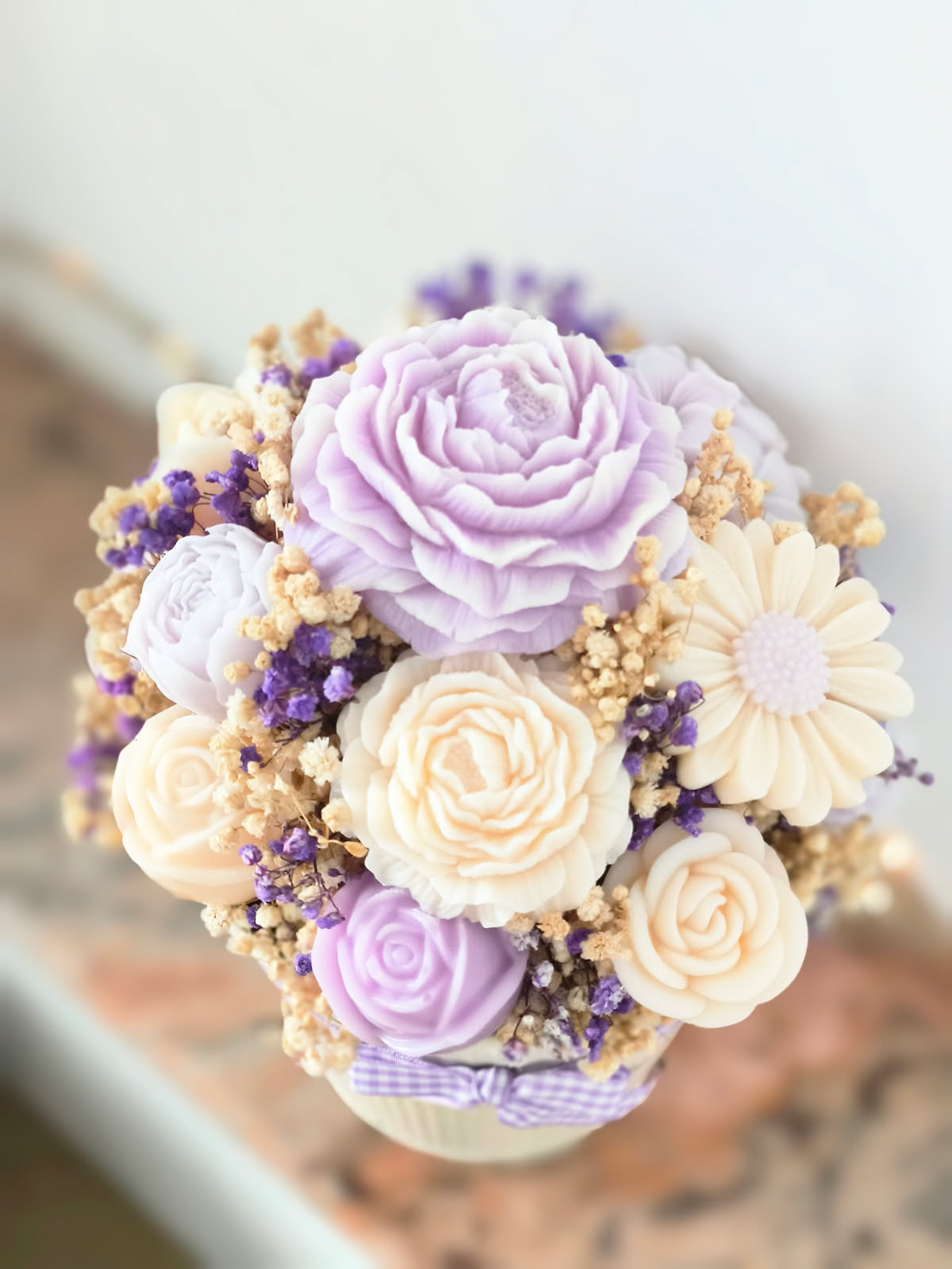 Bouquet Parfumé "Élégance Pastel"