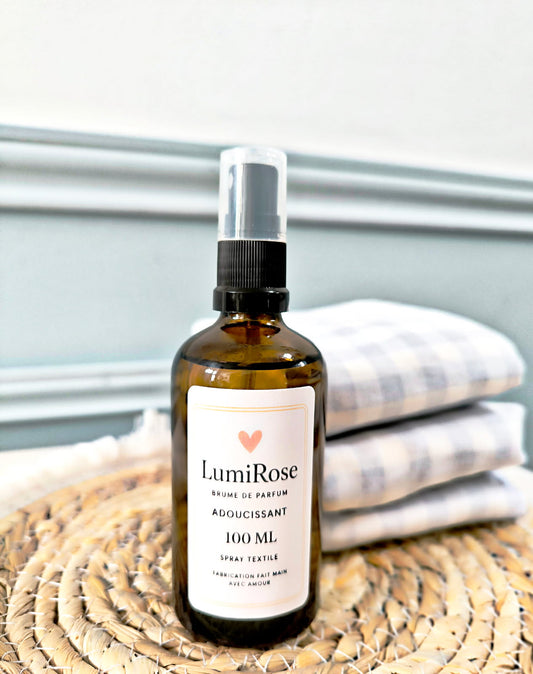 Brume Textile LumiRose – 100 ml