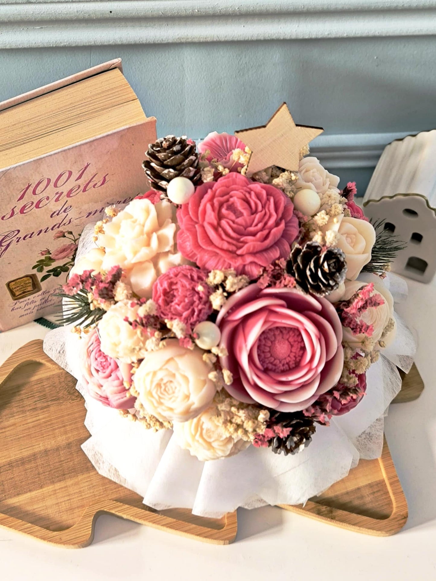 Bouquet Parfumé Étoile de Noël