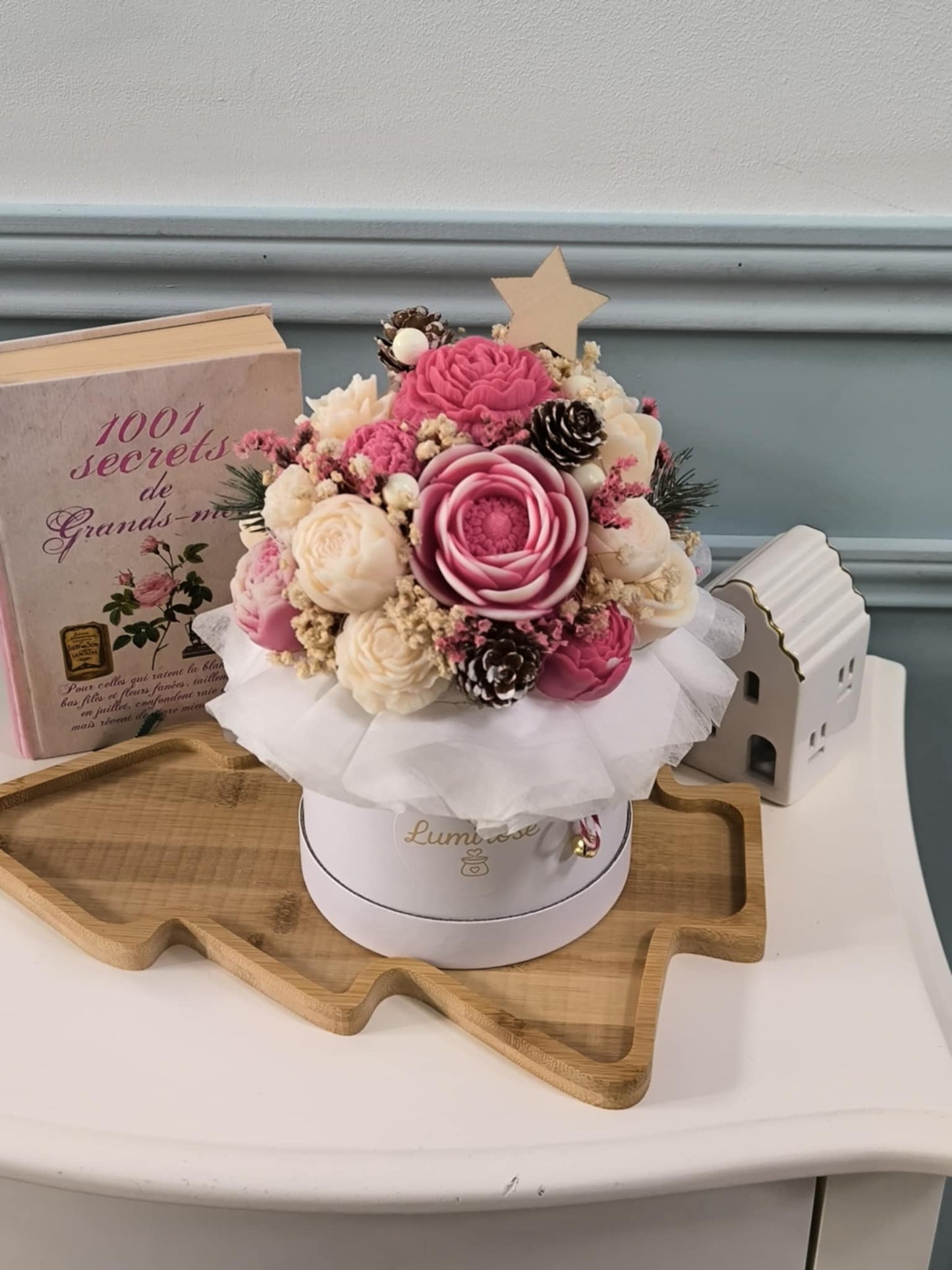 Bouquet Parfumé Étoile de Noël