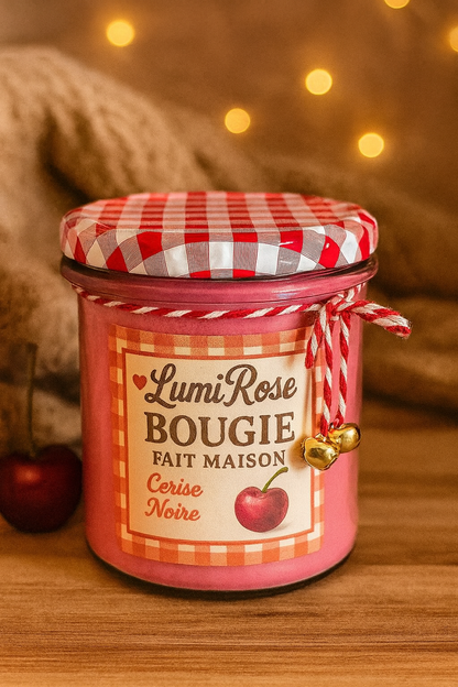 Bougie parfumée Cerise Noire