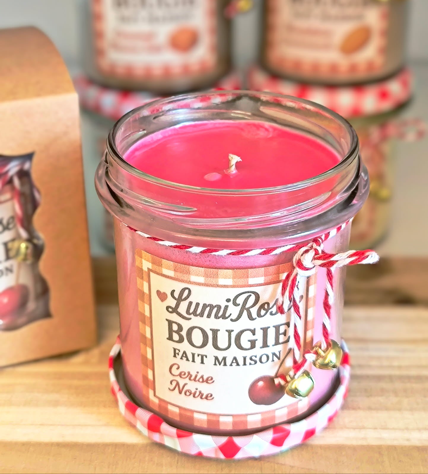 Bougie parfumée Cerise Noire