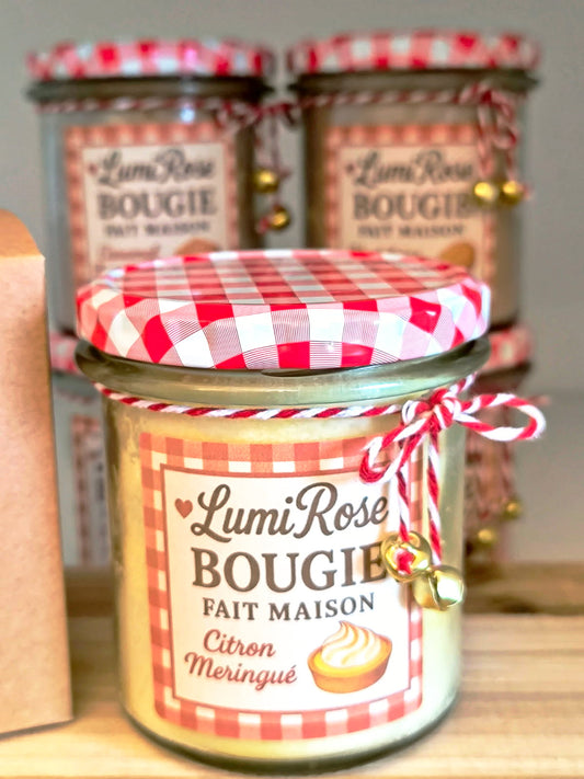 Bougie parfumée Citron Meringué