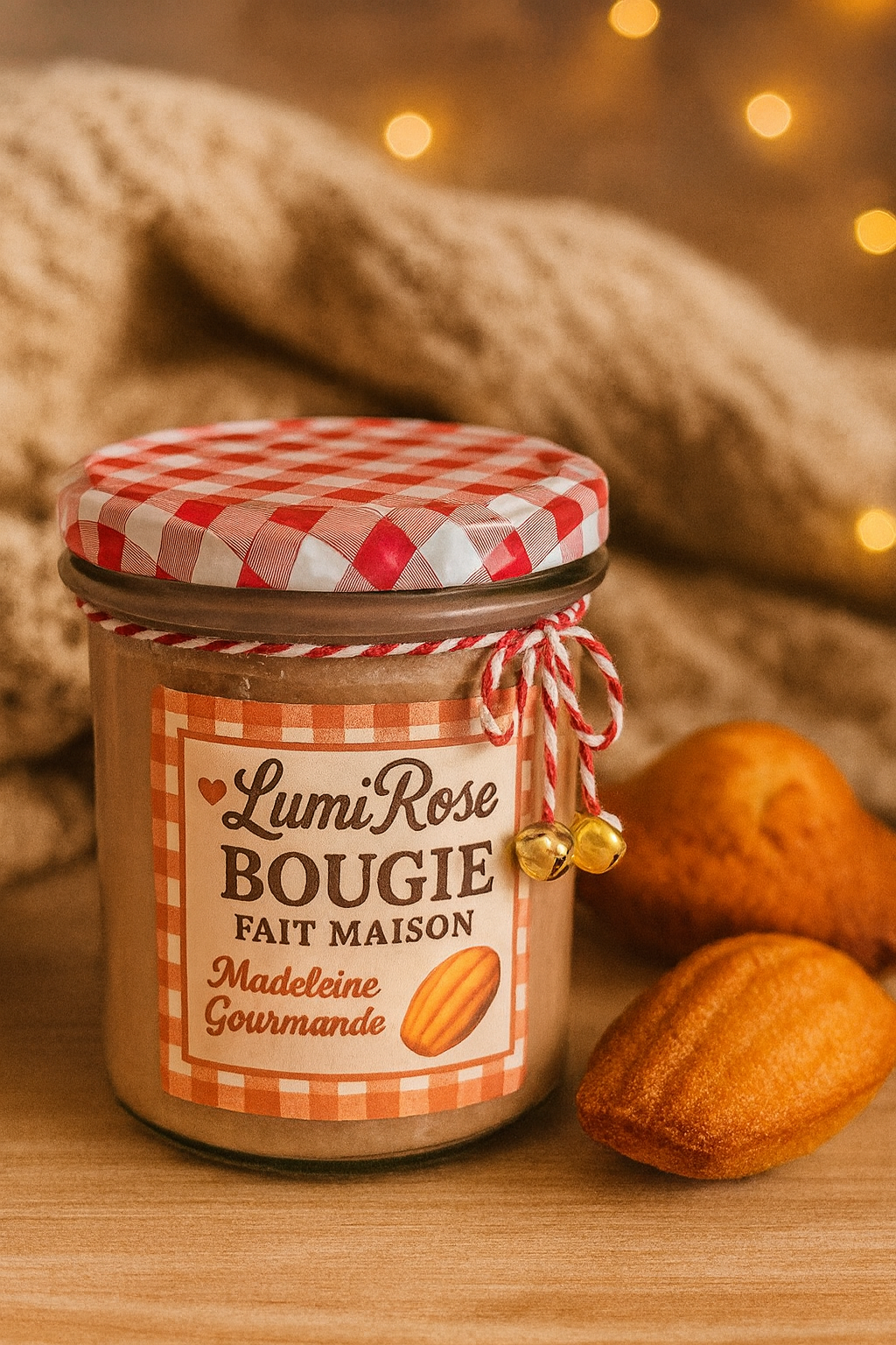 Bougie parfumée Madeleine Gourmande