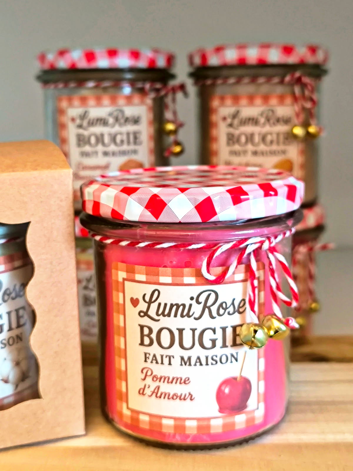 Bougie parfumée Pomme d'Amour