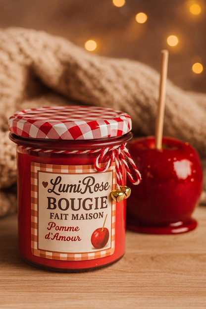 Bougie parfumée Pomme d'Amour