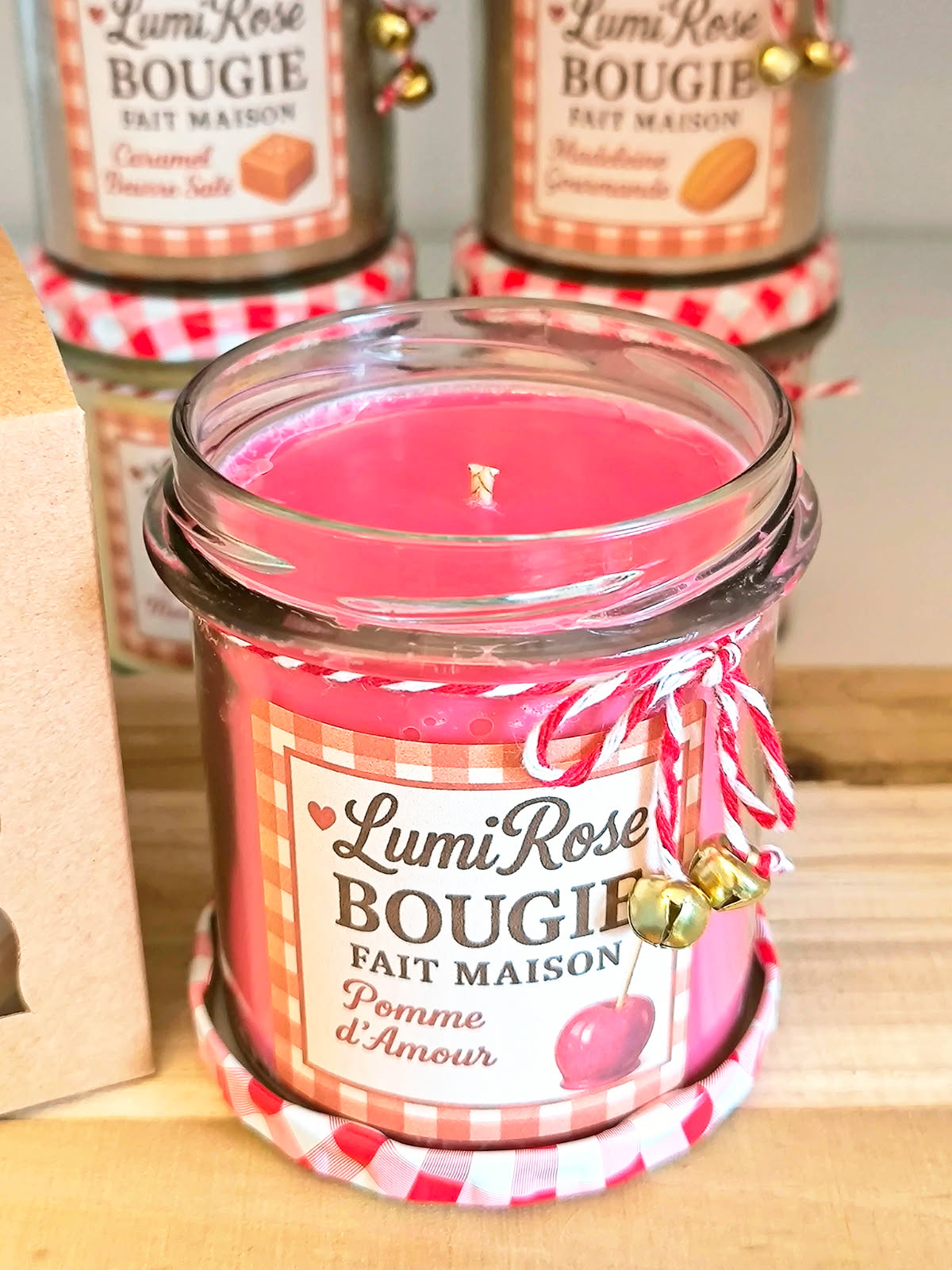 Bougie parfumée Pomme d'Amour