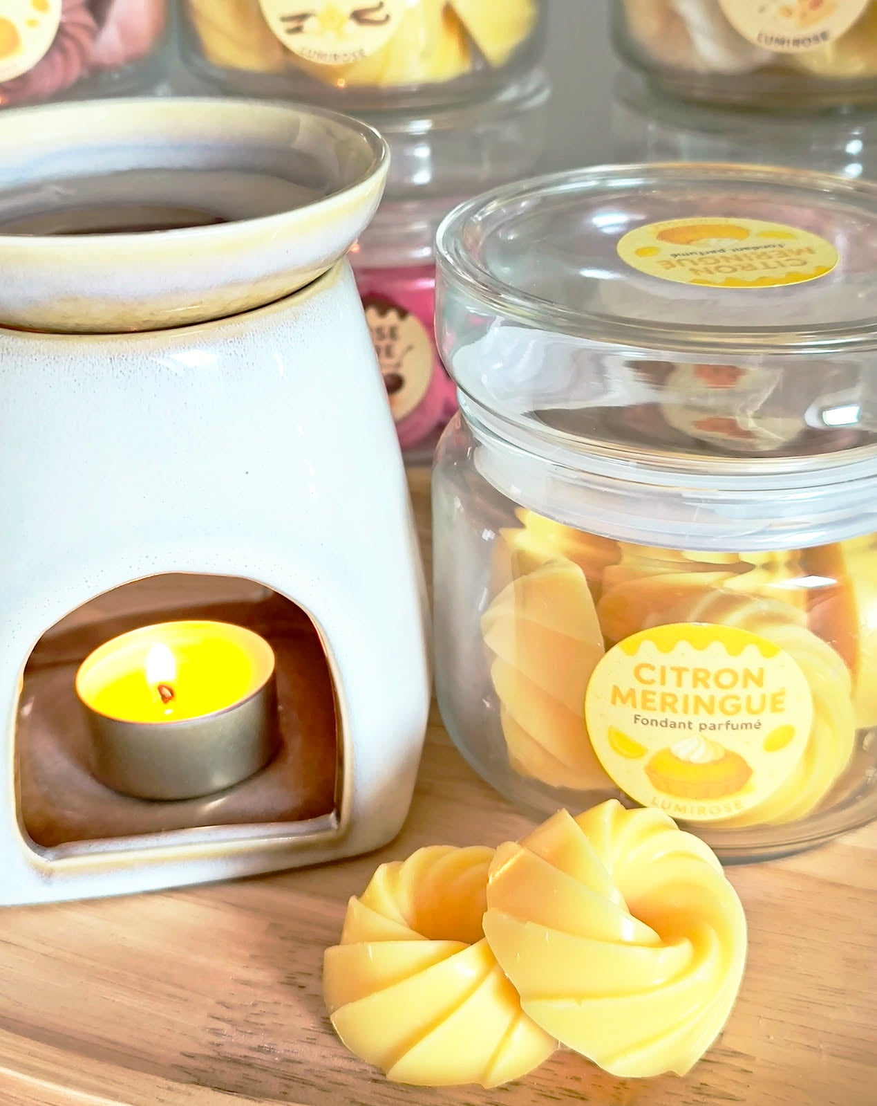 Fondants parfumés Citron Meringué par 2