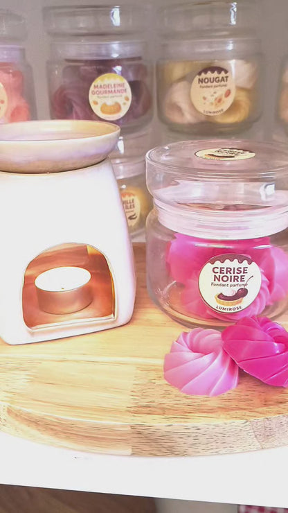 Fondants parfumés Cerise Noire par 2