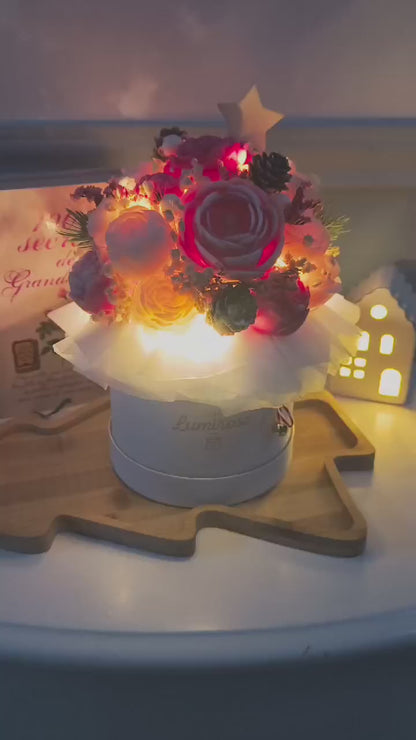 Bouquet Parfumé Étoile de Noël